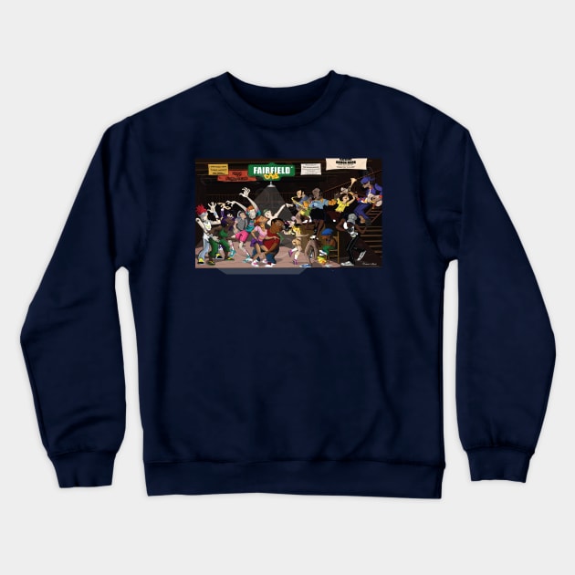 After Party Crewneck Sweatshirt by Damon Mark collections